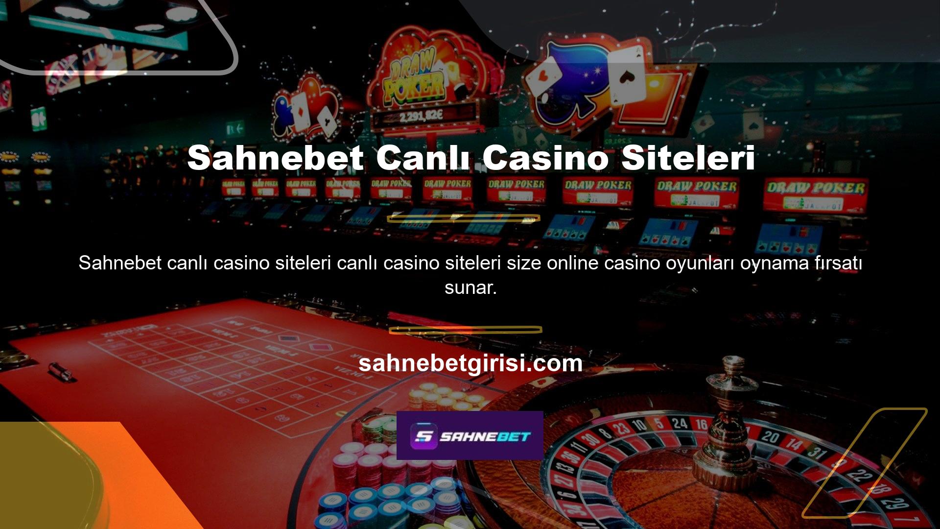Ancak, tüm casino siteleri aynı kalitede casino oyunları sunmaz